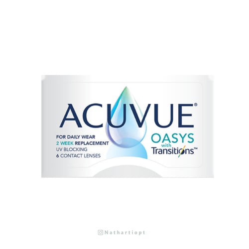 عدسات اكيوفيو أوسيس ترانزيشن Acuvue Oasys with Tra...