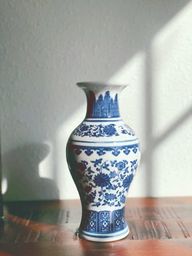 فازة ازرق وسط  3-36C