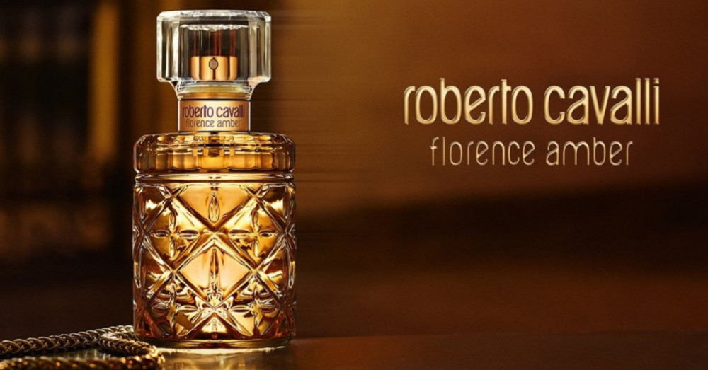 Roberto cavalli perfume florence amber deals