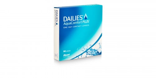 عدسات طبية شفافة DAILIES AquaComfort PLUS 90 عدسة