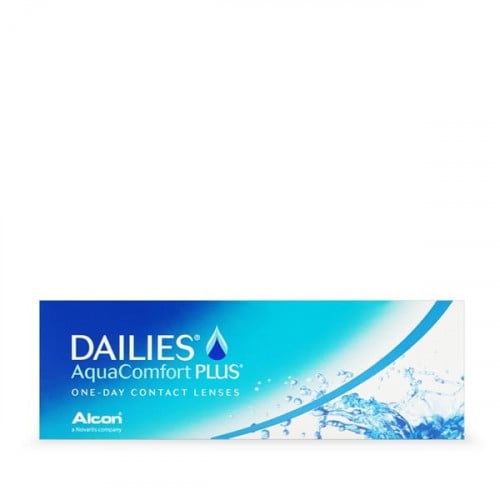 عدسات طبية شفافة DAILIES AquaComfort PLUS 30 عدسة