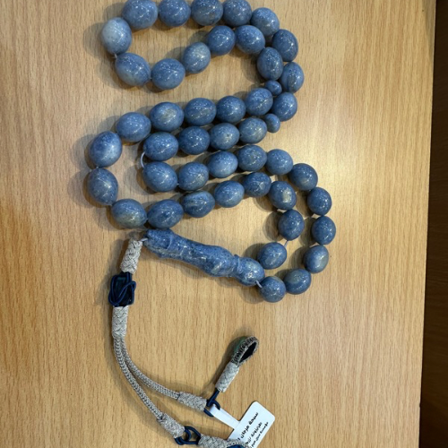 سبحة مرجان ازرق نادر