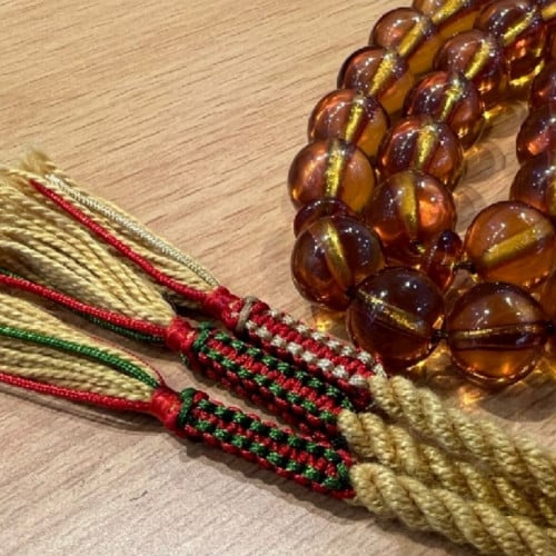 سبحة زعفران أصلية