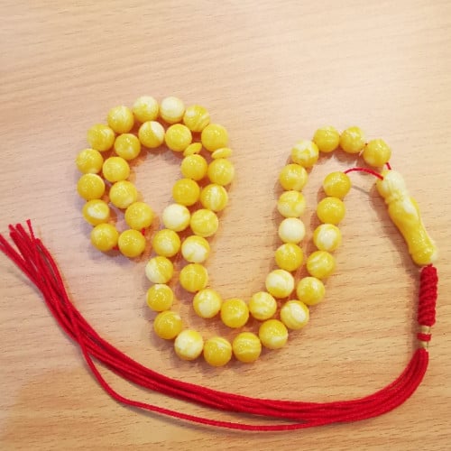 سبحة تراب كهرمان بولندي أصلي