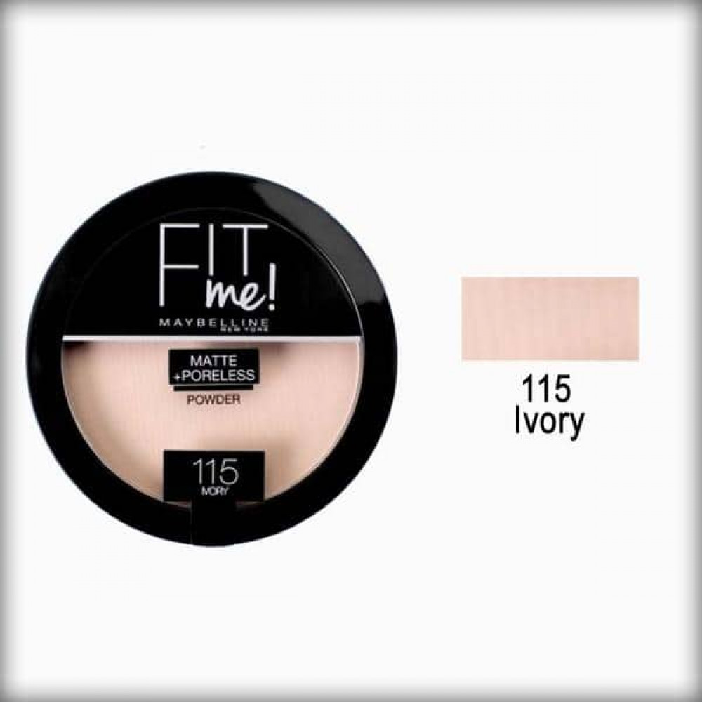 maybelline fit me powder 115 ivory