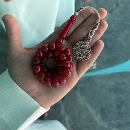 سبحه بكلايت حمراء