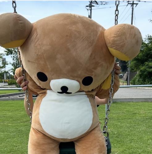 Rilakkuma دمية ريلاكوما الاصلي حجم جامبو كبير جدا...