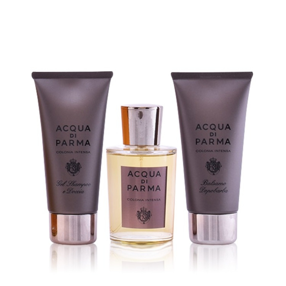 عطر اكوا دي بارما مجموعة كولونيا انتنسا (أو دو كولون 100 مل + جل إستحمام للشعر والجسم 75 مل + مُرطب بعد الحلاقة 75 مل)