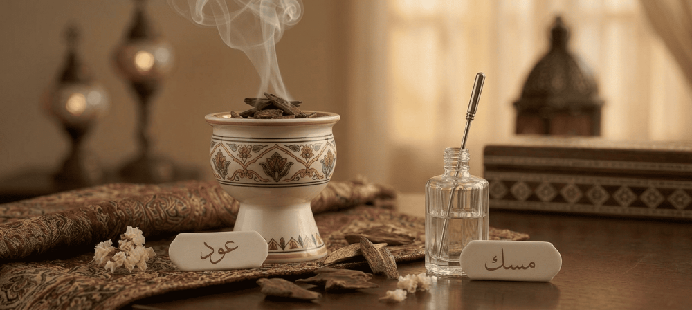 الفرق بين العود والمسك