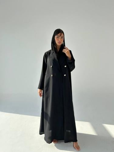 عباية بليزر لون أسود