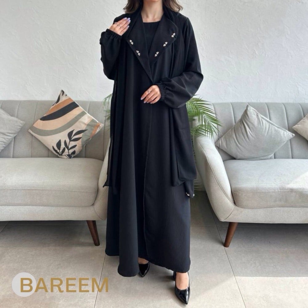 Authentic black abaya