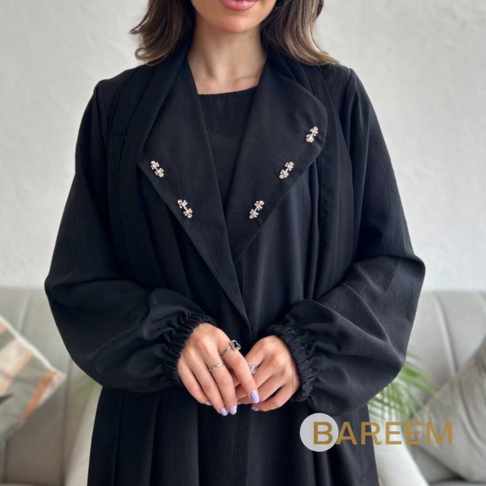 Authentic black abaya