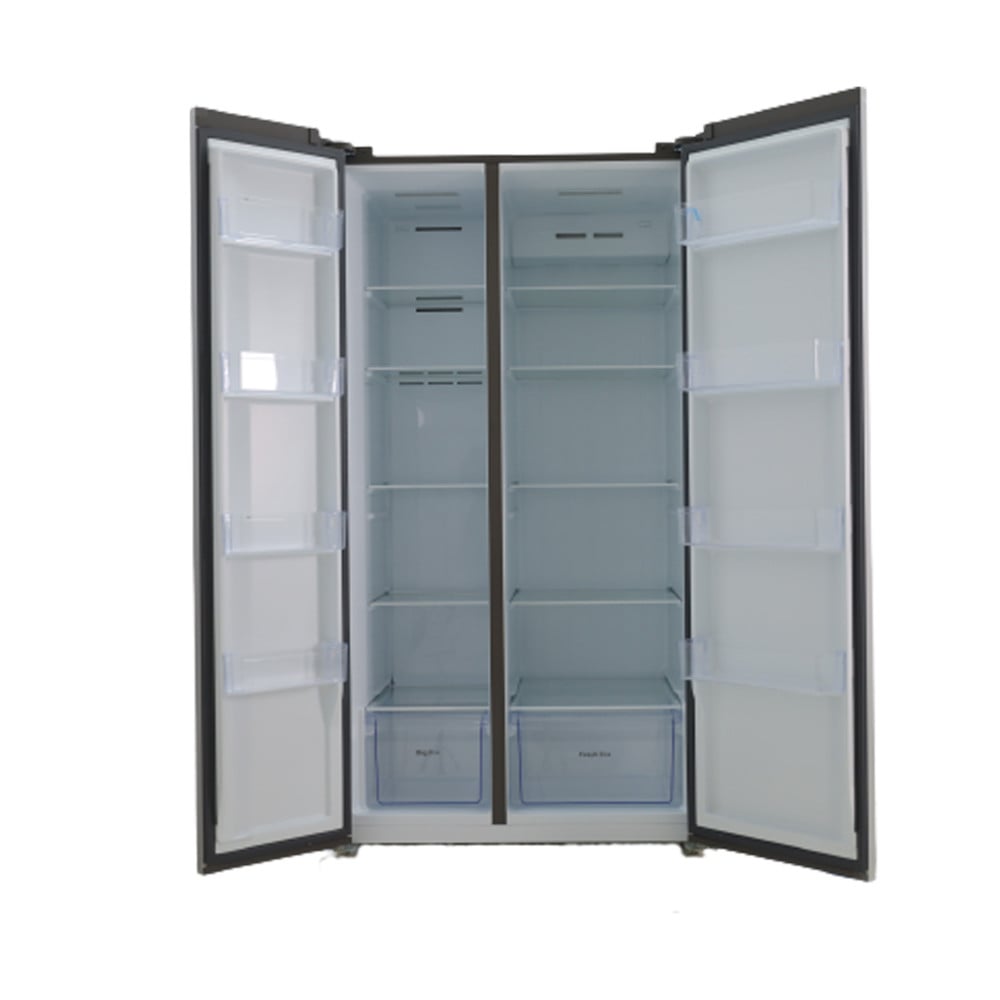 Serene Refrigerator, Double Door, 612 Liters, 21.63 Feet, Silver