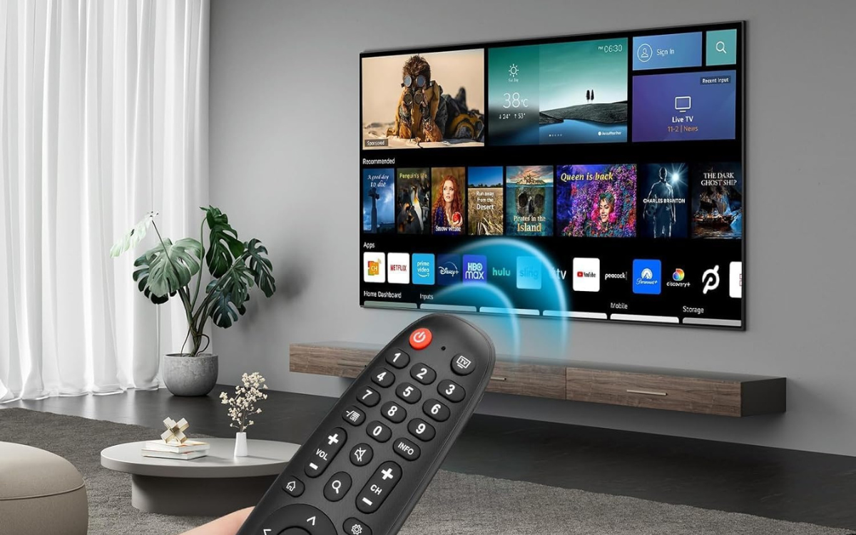 شاشة تيليفزيون تيليزون 100 بوصة سمارت 4K
