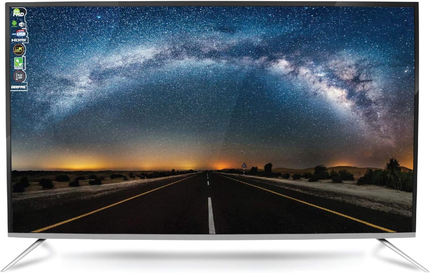 شاشة جيباس مقاس 55 بوصة سمارت ويب او اس  موديل GLED5509SVUHD