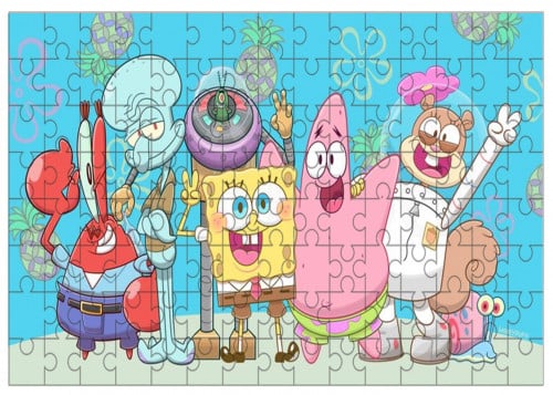 لعبة التركيب (puzzle ) سبونج بوب