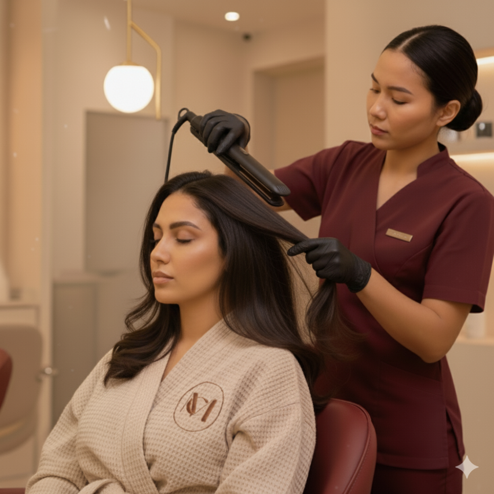 جلسة معالج الكامو كامو للشعر - Camu Camu Hair Treatment