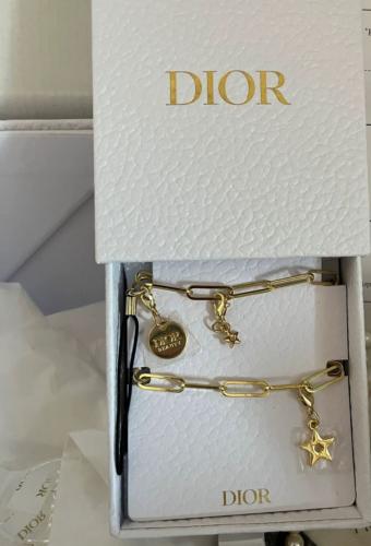 Dior phone chain