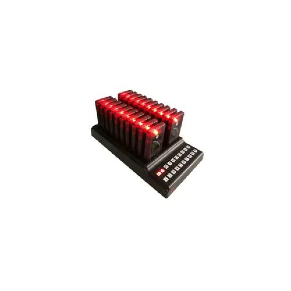 بيجر مطاعم مستطيل عبوة 20 Units