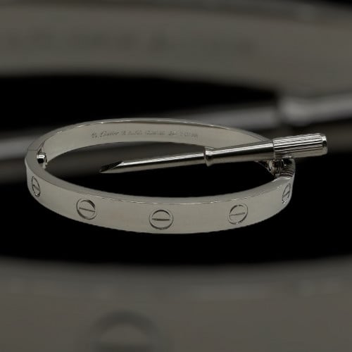 (أكسسوار مطلي )كارتير فضي | Cartier