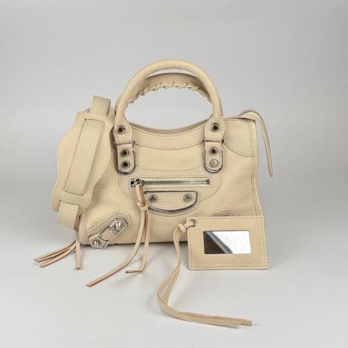 (Nude pink)(24cm)Balenciagao Classic City Bag MINI بالنسياقاو ميني