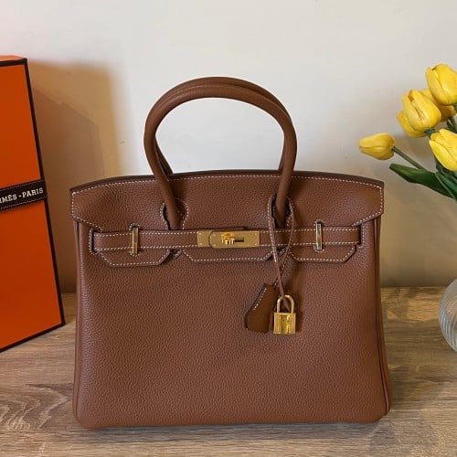 هيرميس (بيركن 30هاردوير ذهبي ) Hermès (Birkin 30)