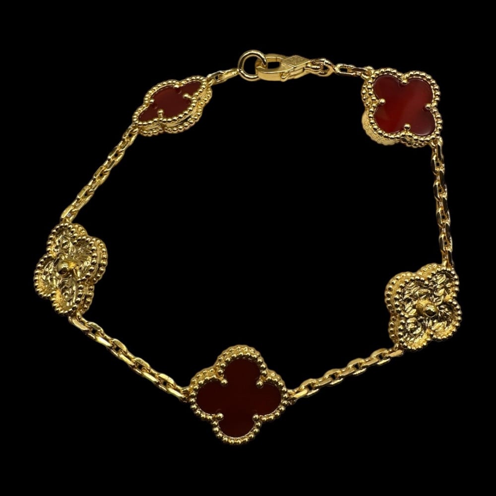 فان كليف ذهبي  Van Cleef(إكسسوار مطلي )