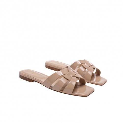 Sainti Laurent (NUDE PINK) slipper سليبر ساني لوران
