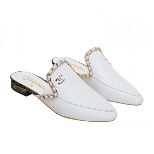 هاف فلات شانيل (أبيض)  chanel