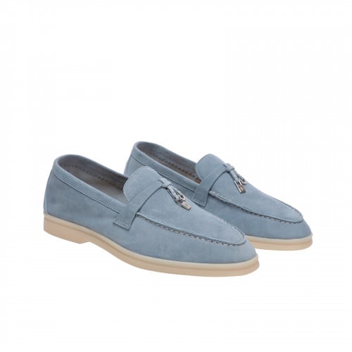 ‏Loro piana (55) فلات لورو بيانا ( LIGHT BLUE )