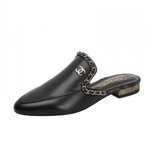 هاف فلات شانيل (أسود ) chanel