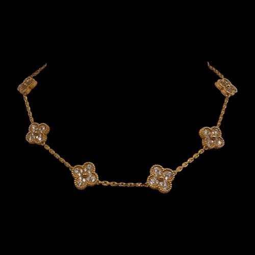 ذهبي - Van Cleef (أكسسوار مطلي )