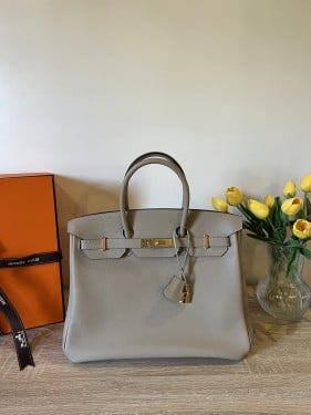 هيرميس (بيركن 35 هاردوير ذهبي  ) Hermès (Birkin 35)