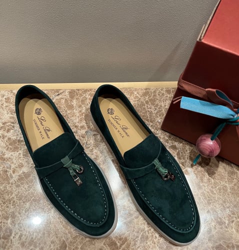 Flat Loro piana (29) فلات لوروبيانا (OIL GREEN )