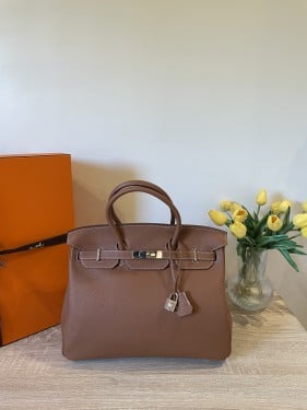 هيرميس (بيركن 35 هاردوير ذهبي  ) Hermès (Birkin 35)