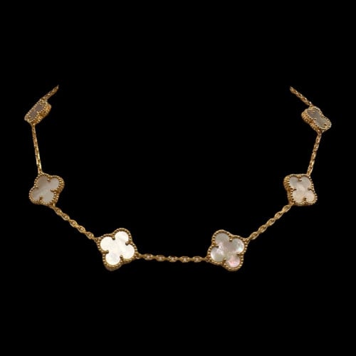 ذهبي -Van Cleef (أكسسوار مطلي )