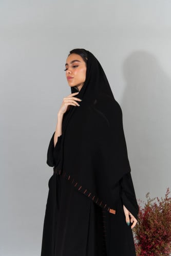 عبايه سوداء صيفيه خفيفه