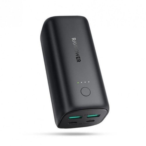 راف باور – بطارية بسعة 20000 مللي أمبير 50 واط – أسود