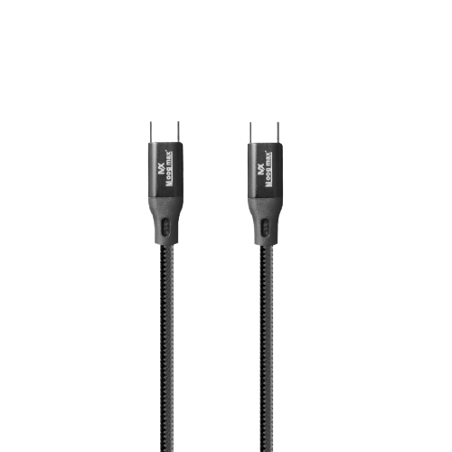 كابل شحن USB-C إلى USB-C 1متر أسود MX014