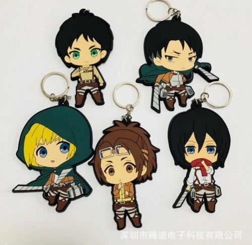 ميداليات هجوم العمالقة | Attack on titan keyring