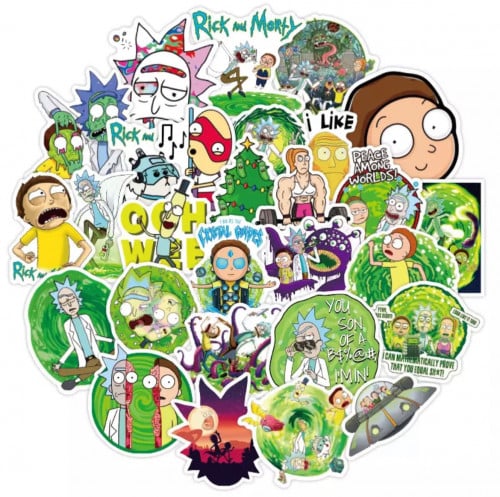 ستيكرز ريك اند مورتي | Rick and Morty Stickers