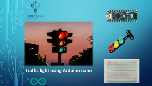 Traffic light using Arduino nano