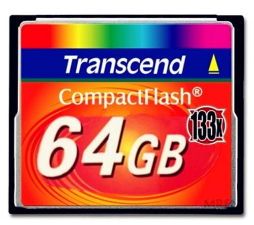 ذاكرة CF/Transcend 64GB