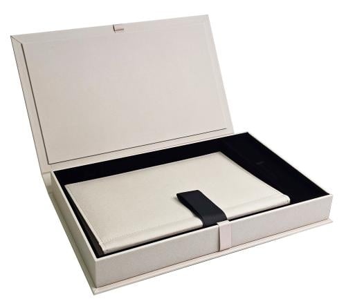 البوم ليزا حراري A4 لون بيج