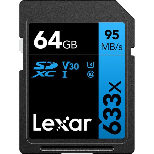 ذاكرة LEXAR SD 64GB