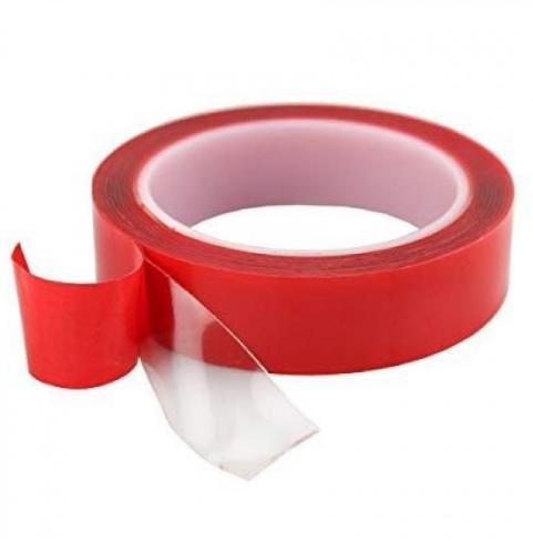 لاصق دبل فيس احمر عرض 5 سم طول 33 متر