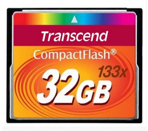 ذاكرة CF/Transcend 32GB