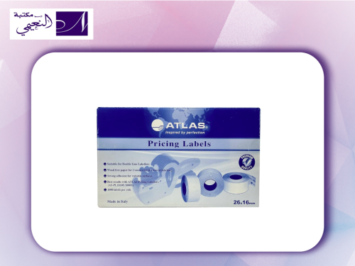علبة رول تشعيرة ROLL DOUBLE PRICE WHT 36PC ATLAS P...