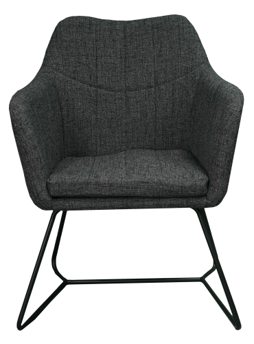 كرسي قماش (المميز) رمادي_ Fabric Chair- Gray