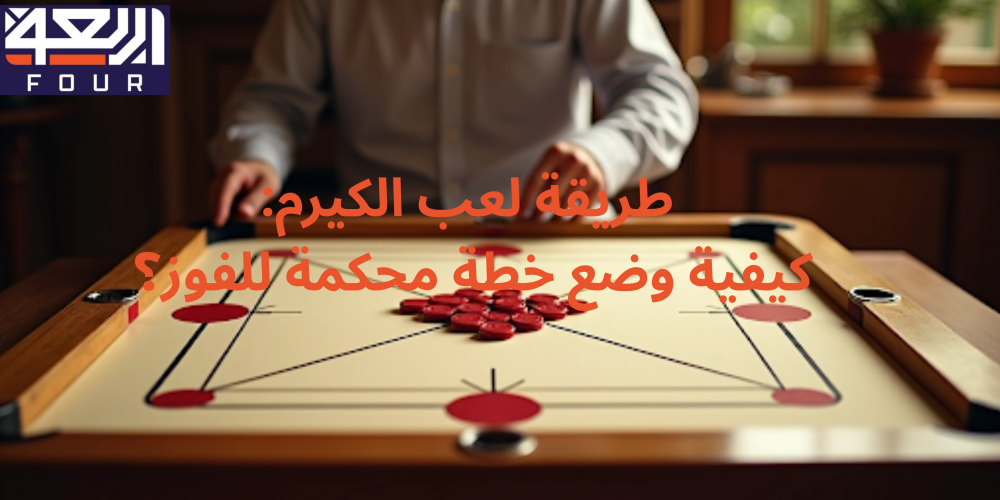 طريقة لعب الكيرم من متجر اربعة